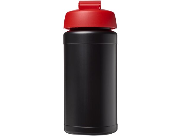 Baseline™ Plus Bidón deportivo con Tapa Flip de 500 ml Negro intenso/rojo detalle 6