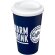Vaso térmico Americano 350 ml con aislamiento de doble pared Azul/blanco detalle 49