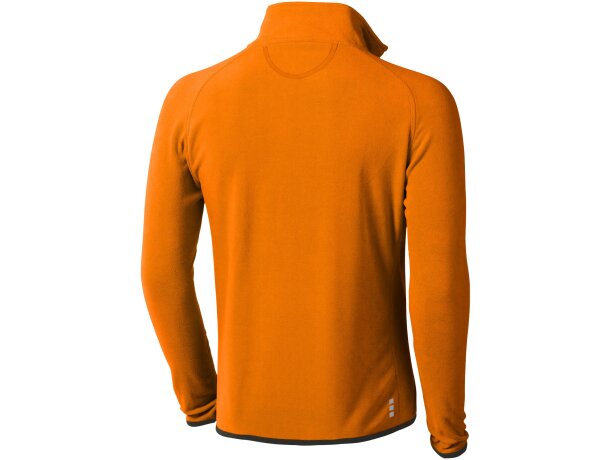 Chaqueta de forro con cremallera completa de hombre Brossard Naranja detalle 37