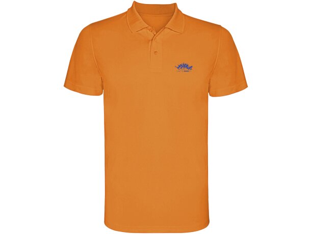 Polo deportivo manga corta infantil Monzha Roly transpirable detalle 19
