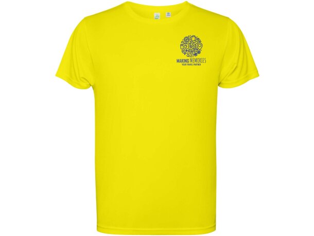 Camiseta técnica hombre Estoril Roly poliéster reciclado detalle 29
