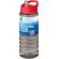 Bidón deportivo H2O Active Eco Treble 750 ml con plástico reciclado Carbón/rojo detalle 7
