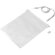 bolsa impermeable para tablet con colgador personalizada blanca