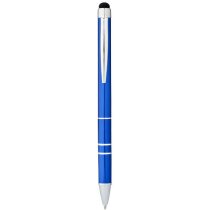 Bolígrafo en aluminio con puntero personalizado azul Bolígrafo en aluminio con puntero personalizado azul