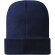 Gorro de Polylana® Hale Azul marino detalle 5