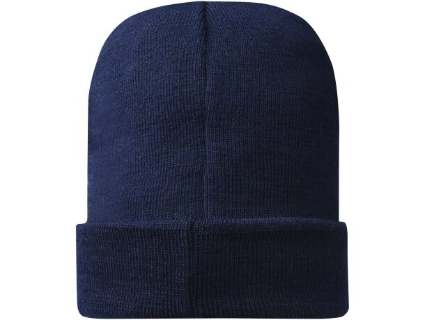 Gorros lana acrílico Elevate Life Azul marino detalle 4