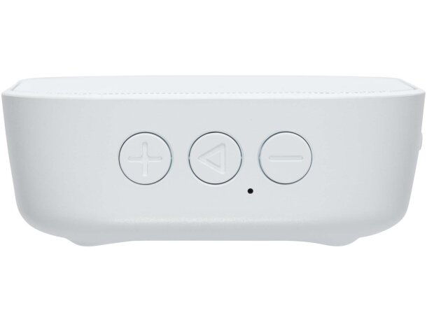 Minialtavoz Bluetooth 3W plástico reciclado certificado RCS Stark Blanco detalle 13