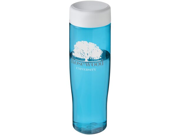 H2O Active® Tempo Bidón deportivo con tapa de rosca de 700 ml Azul aqua/blanco detalle 13