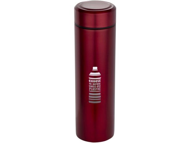 Termo Taylor 450ml con filtro de té y aislamiento al vacío Rojo detalle 1