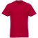 Camiseta de manga corta de material reciclado GRS de hombre Jade Rojo detalle 9