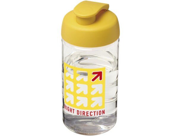 H2O Active® Bop Bidón deportivo con Tapa Flip de 500 ml Transparente/amarillo detalle 46
