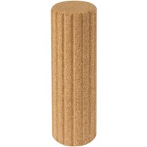 Rodillo de corcho Trikona para yoga y ejercicio