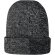 Gorro beanie reflectante Rigi con detalles de visibilidad Negro intenso detalle 3