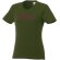 Camiseta de manga corta para mujer ”Heros” Verde militar detalle 48