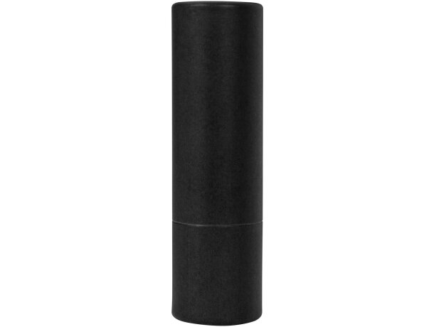 Bálsamo labial Adony SPF15 en envase de papel reciclado Negro intenso detalle 6