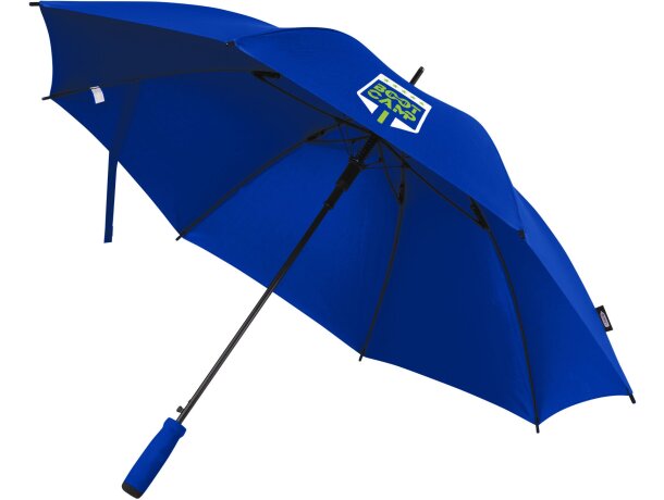 Paraguas automático de PET reciclado Niel 23 Azul real detalle 31