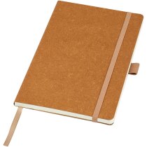 Libreta Kilau cuero reciclado con papel crema