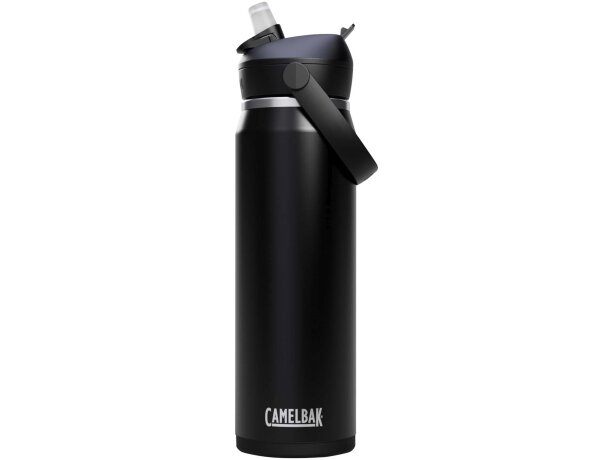 Botella térmica 740ml CamelBak Thrive Flip con pajita abatible Gris claro detalle 12