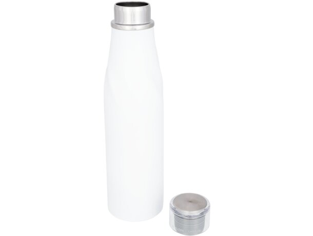 Botella de 650 ml con aislamiento de cobre al vacío y tapa antifugas Hugo Blanco detalle 15