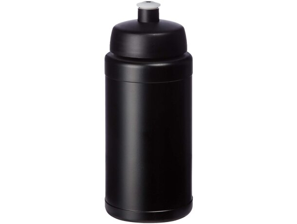 Bidón deportivo Baseline Rise 500ml con relieve moldeable Negro intenso/negro intenso detalle 4