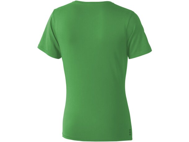 Camiseta manga corta de mujer Nanaimo de alta calidad Verdehelecho detalle 69