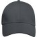 Gorra eco-amigable de 6 paneles grs reciclada Gris tormenta detalle 19