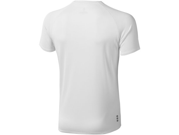 Camiseta de manga corta unisex niagara de Elevate 135 gr Blanco detalle 2