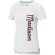 Camiseta Cool fit de manga corta para mujer en GRS reciclado Borax Blanco detalle 2