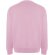 Sudadera cuello redondo algodón orgánico Batian unisex Roly Rosa claro detalle 14