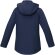 Chaqueta softshell acolchada Notus para mujer con capucha Azul marino detalle 18