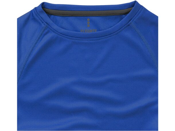 Camiseta de manga corta unisex niagara de Elevate 135 gr Azul detalle 19