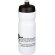 Bidón deportivo Baseline Plus 650 ml con tapa antifugas Negro intenso/blanco detalle 11