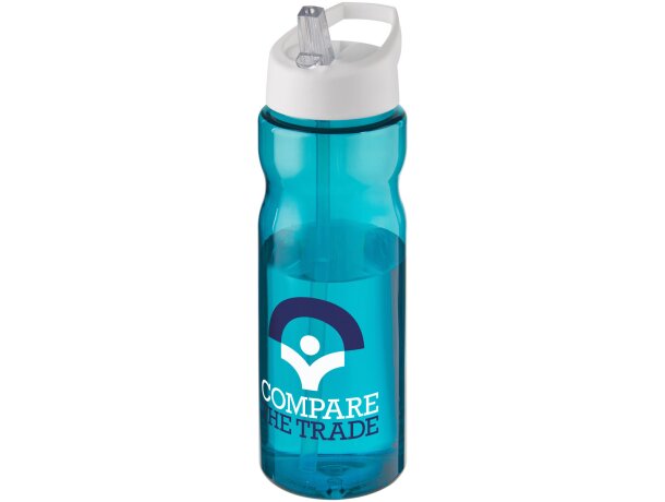 H2O Active® Base Bidón deportivo con tapa con boquilla de 650 ml Azul aqua/blanco detalle 25