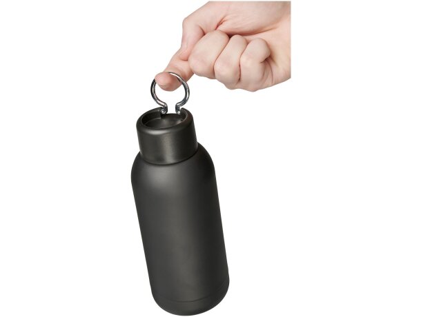 Botella de 375 ml con aislamiento al vacío Brea Negro intenso detalle 4