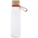 Botella de cristal Porto 500 ml con tapa de bambú detalle 14