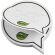 Libreta notas adhesivas Sticky-Mate con forma bocadillo reciclado Blanco detalle 2