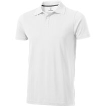 Polo unisex 100% algodón economico blanco Polo unisex 100% algodón economico blanco