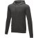 Sudadera con capucha y cremallera completa hombre Theron Gris tormenta