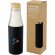 Botella de acero inoxidable con aislamiento al vacío de cobre de 540 ml con tapa de bambú Hulan Negro intenso detalle 26