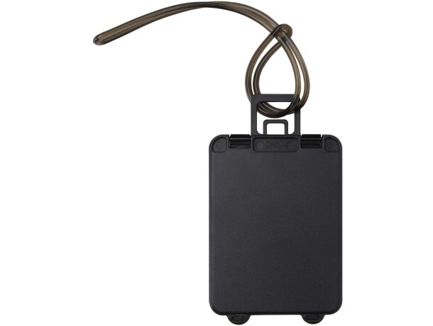 Localizador equipaje Traveler con ventana identificativa Negro intenso detalle 3