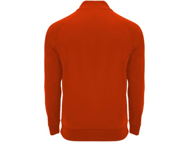 Sudadera técnica con cremallera un cuarto Epiro de Roly Rojo detalle 26