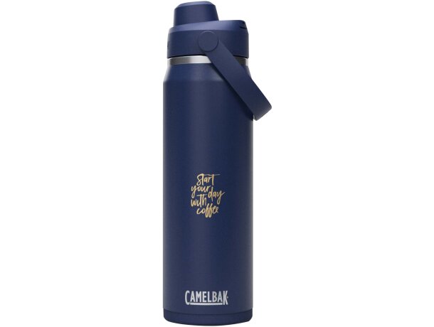 Botella térmica CamelBak Thrive Chug 740ml acero inoxidable Azul marino detalle 5