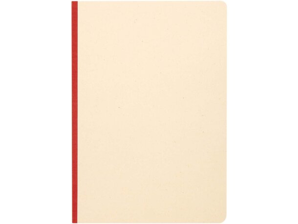 Libreta A5 tapa blanda Liliana papel caña azúcar y RPET detalle 14