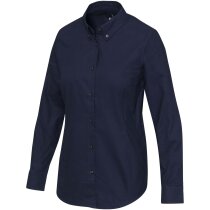 Camisa oxford Sphene mujer algodón BCI blanca