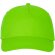 Gorra promocional de 5 paneles con impresión personalizada Verde manzana detalle 52