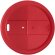 Vaso de plástico pp antigoteo 250ml Negro intenso/rojo detalle 2