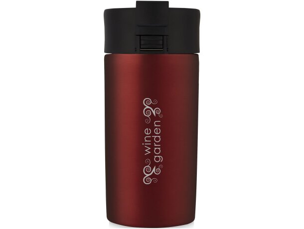 Vaso isotérmico Jetta 330 ml con aislamiento al vacío Rojo detalle 1