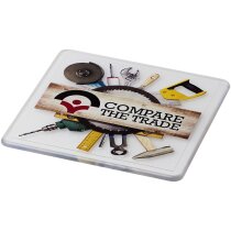 Posavasos cuadrado Renzo de plástico GPPS