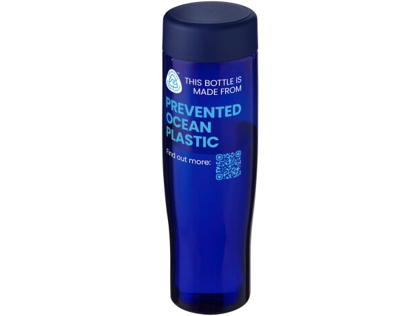 Bidón de agua de 700 ml con tapa de rosca H2O Active® Eco Tempo Azul/azul detalle 10