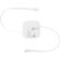 Cable retráctil reciclado 5 en 1 Gloas con carga rápida 100W Blanco detalle 10